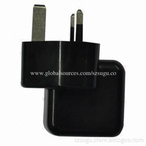 US/EU/UK Socket 5V 2.1A USB Wall Charger for iPhone and iPad, OEM Orders are Welcome